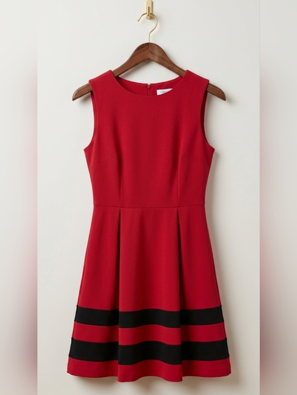 Calvin Klein Little Red Summer Dress 6P